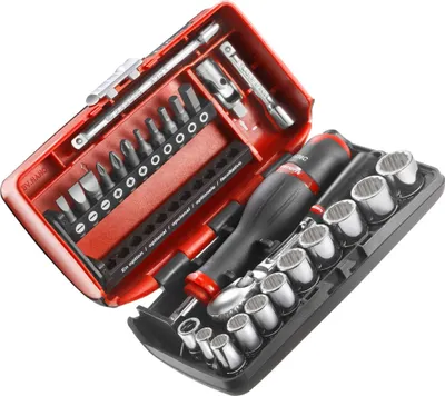 Produktbild von Facom Steckschluessel-Set 1/4 12-Kant 27-tlg