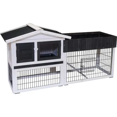 Produktbild von FLAMINGO Kaninchenstall Aurora 156x53x82,5 cm
