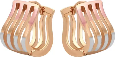Image de Boucles d'oreilles Joella pour femmes - or, taille unique