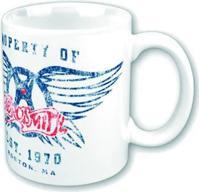 Produktbild von Aerosmith - Lizenz Tassen - Property Of Logo