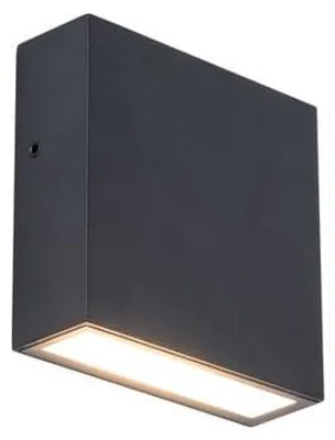 Immagine prodotto di LUTEC Gemini LED parete esterna 3000 K 9,2W IP54 nero opaco