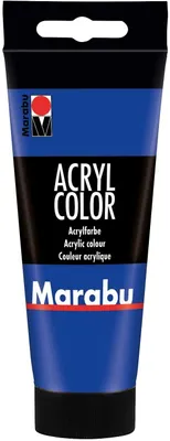 Obrázok produktu pre Marabu 12010050055, 100 ml, Modrá, Leštený povrch, Rúra, Vodeodolný