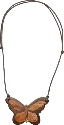 Produktbild von Kurze Kette Farfalla mit Schmetterlingsanhänger von collezione alessandro