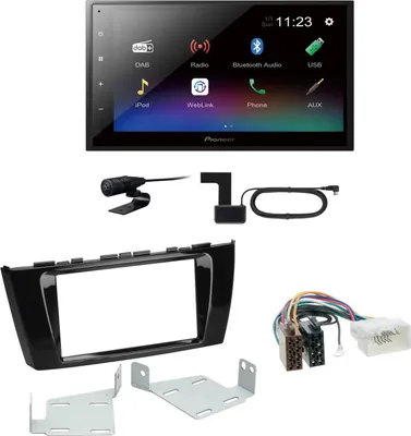 Produktbild von Pioneer DMH-A340DAB USB Bluetooth MP3 USB Einbauset für Mitsubishi Space Star