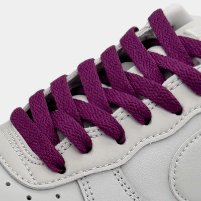 Produktbild von Flache Schnürsenkel Purple für Nike Air Force 1, Jordan & Adidas – Sneaker Flatlaces Schuhbänder -160cm