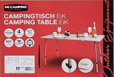 Immagine prodotto di McCamping Campingtisch EiK 120 x 60 cm