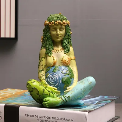 Produktbild von Moeder Aarde Standbild - 18 cm Kunstfigur für Haus und Garten