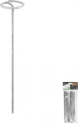 Obrázek produktu pro Kovový kolík tvaru "G" k upevnění netkané textilie 3 cm / 15 cm - 20 ks