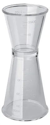 Jigger 20 ml & 40 ml, transparent, Kunststoff