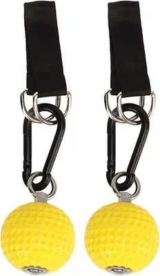 Produktbild von Klimmzug-Ballgriff für Griffkrafttraining, gelb