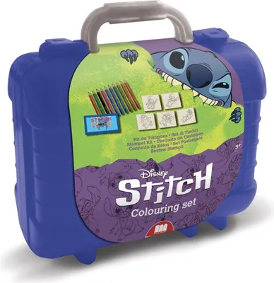 Immagine prodotto di Disney Stitch Kleuren Stempel Kofferset