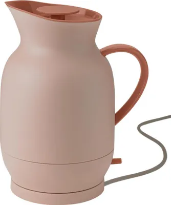 Immagine prodotto di Stelton Wasserkocher Amphora, Edelstahl, Kunststoff, Soft Peach, 1.2 L, 223-2