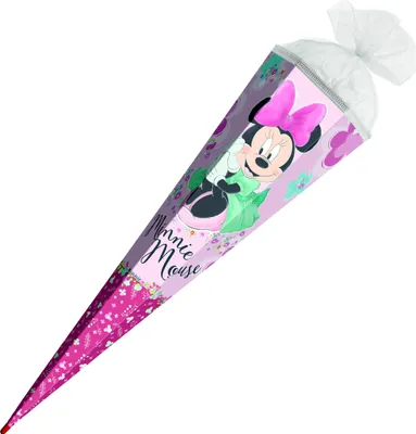 Produktbild von Schultüte / Zuckertüte / 85cm / eckig / "Minnie Maus"