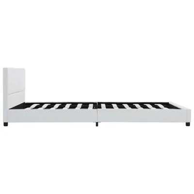 Immagine prodotto di vidaXL Struttura letto in Pelle finta bianca 120x200 cm