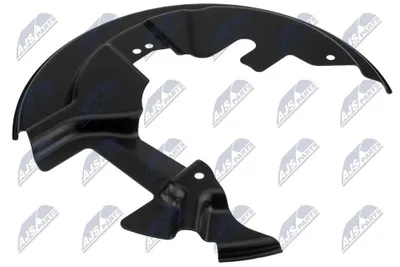 Produktbild von NTY Spritzblech Bremsscheibe für FORD Fiesta Mk6 Schrägheck (JA8, JR8) Vorne Links HTO-FR-012 Ankerblech