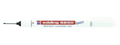 Produktbild von Edding 8850, Schwarz, Rundspitze, Schwarz, Weiß, Kunststoff, Fettdruck, 1 mm