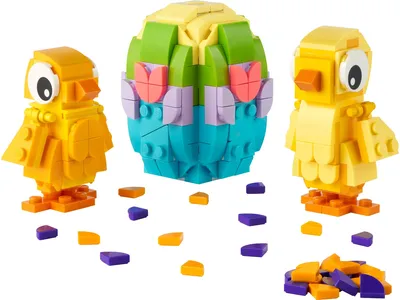 Image de LEGO® Poussin de Pâques NEUF et- 40527 NOUVEAU  Quantité 318x