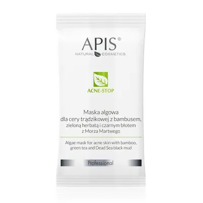 Produktbild von Apis | Gesichtsmaske Acne Stop - 20 g - mit Bambus und grüner Tee - reinigend und beruhigend