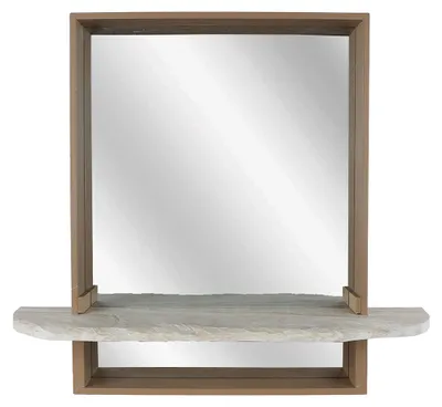 Produktbild von Spiegel taupe Holz Spielzeug Lernspiel 45x15x50cm mehrfarbig