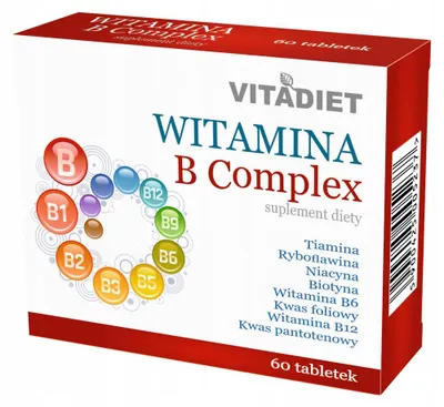 Suplement diety VITADIET Witamina B Complex tabletki 60 szt.