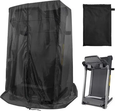 Produktbild von Schwarzes Laufband-Abdeckung, 46" x 38" x 66", wasserdicht, für Innen- und Außenbereich, Sonnenschutz mit Transporttasche
