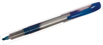 Produktbild von Textmarker Lipiud Ink 1-4mm blau Packung mit 10 Stück