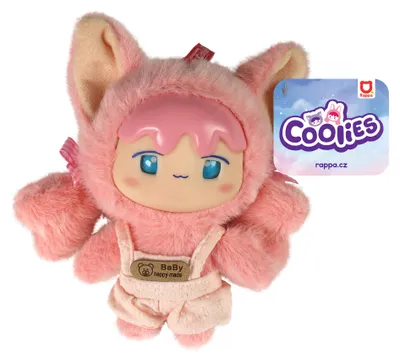 Obrázek produktu pro Plyšová panenka růžová COOLIES 15 cm
