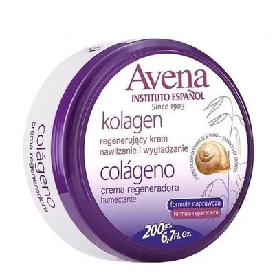 Obrázek produktu pro Kolagenový a ovesný hydratační tělový krém od Instituto Español, 200 ml