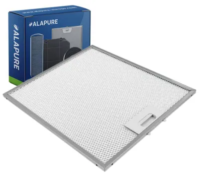 Productafbeelding van Alapure metaalfilter, geschikt voor Electrolux 4055354825, afmetingen 300x340x9 mm
