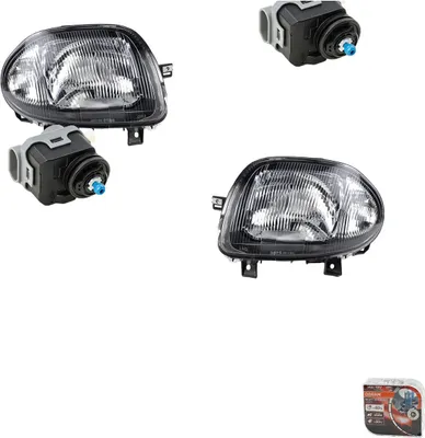 Produktbild von Scheinwerfer Osram Night Breaker Laser passend für Renault Clio BB BC CB 98- L R 7701045168 260603338R 7701045995 7701045169 260104030R 7701045 Johns