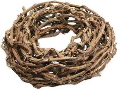 Produktbild von DBT Kranz Ländliche Holz-Naturmaterialien „Weinzweige“ Natur D 38 cm