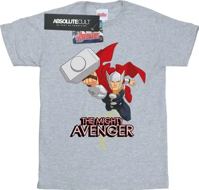 Produktbild von Marvel - "The Mighty Avenger" T-Shirt für Herren BI5919 (3XL) (Grau)
