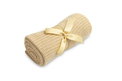 Produktbild von SENSILLO - Babydecke Baumwolle, Baby Decken Neugeborene, Krabbeldecke, 70x110cm, Kaffee