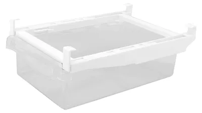 Kühlschrank-Aufbewahrungsbox, verstellbar, 1 Fach, 32x21x12 cm