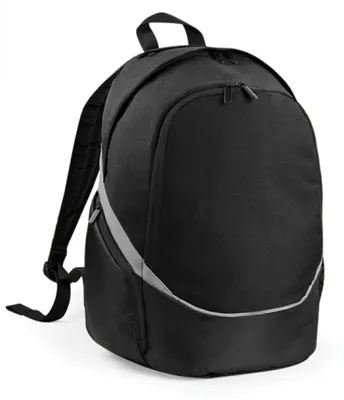 Produktbild von Quadra QS255 | Pro Team Backpack / Rucksasck | 30 x 43 x 20 cm - Farbe: Black/Light Grey - Größe: 30 x 43 x 20 cm