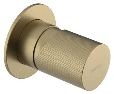 Produktbild von Sapho ULTRATAP Unterputz-Duscharmatur, 1 Weg, Gold matt