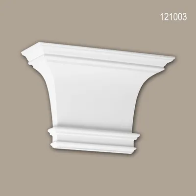 Produktbild von PROFHOME 121003 Pilaster Kapitell Zierelement Flachsäule Wandsäule