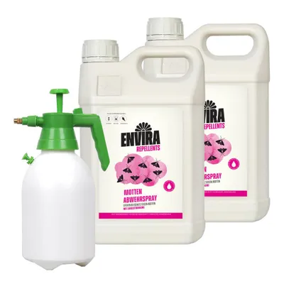 Produktbild von Envira Motten Abwehrspray mit Drucksprüher 2x5L