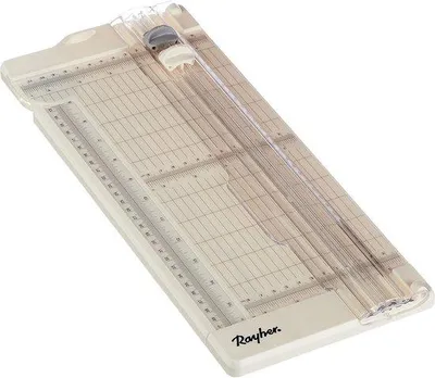 Produktbild von Famanu Papierschneider - Präzise Schneidemaschine mit zwei Klingen