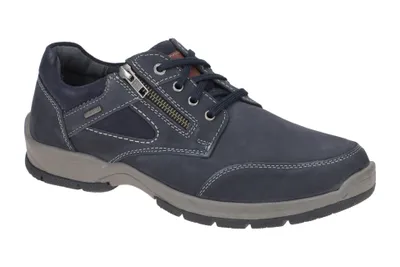 Produktbild von Josef Seibel LENNY 54 Herrenschuhe - bequeme Schnür Halbschuhe blau Freizeit