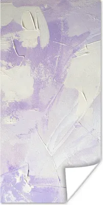 Produktbild von MuchoWow® Poster Abstrakt - Malerei - Design 60x120 cm - Wandschmuck