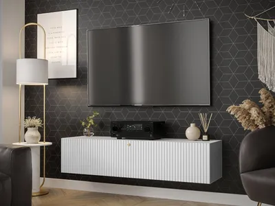 Obrázok produktu pre Závesný TV stolík LONZO 3 - biely