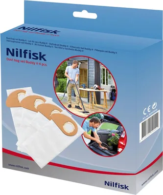 Produktbild von Satz aus 4 Staubsaugersäcken - 81943048 - Nilfisk