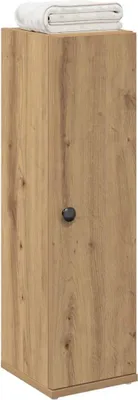 Produktbild von Badezimmerschrank mit Rollenhalter Artisan-Eiche 20,5x22x72 cm
