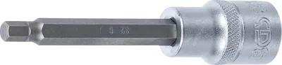 Produktbild von BGS 4261 Bit-Einsatz 12,5 (1/2), Innen-6-kant, 100 mm lang, 6 mm