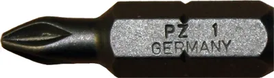 Produktbild von Schraubklinge / Bit 'Witte' PZ-1 / Pck a 10 Stück