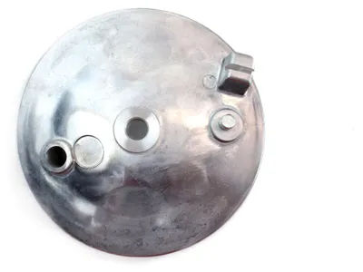 Produktbild von Bremsschild, Bremsplatte, Ankerplatte hinten Simson S50, S51, KR51/2, S70 ohne Bohrung für Bremslichtschalter