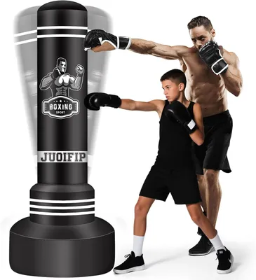 Zdjęcie produktu dla Worek bokserski 180 cm, do fitnessu, nadmuchiwany, MMA, Muay Thai