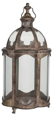 Immagine prodotto di Clayre & Eef, lanterna, colore rame, metallo
