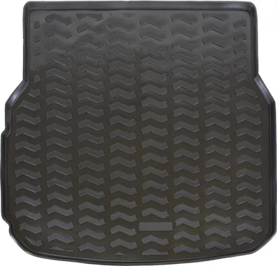 Image de Tapis De Coffre Caoutchouc Premium Pour Mercedes C Class S204 2007-2014, Bord Haut, Antidérapant, Inodore, Toutes Saisons